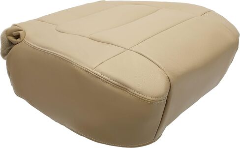 ECOTRIC Driver Side Bottom Seat Cover Compatible with 2001 2002 2003 Ford F150 XLT Super-Crew Cab Single Cab 4X4 2WD Synthetic Leather Gray in Saudi Arabia