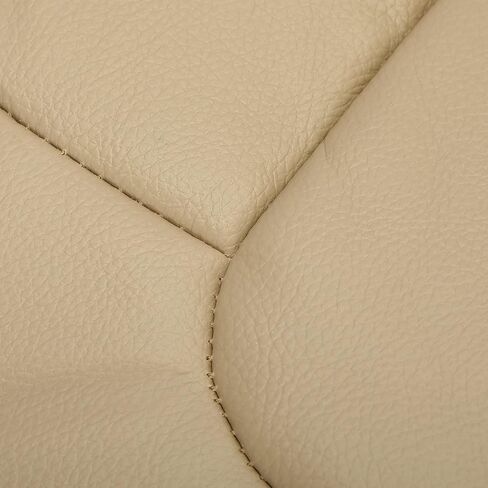 ECOTRIC Driver Side Bottom Seat Cover Compatible with 2001 2002 2003 Ford F150 XLT Super-Crew Cab Single Cab 4X4 2WD Synthetic Leather Gray in Saudi Arabia