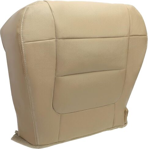 ECOTRIC Driver Side Bottom Seat Cover Compatible with 2001 2002 2003 Ford F150 XLT Super-Crew Cab Single Cab 4X4 2WD Synthetic Leather Gray in Saudi Arabia