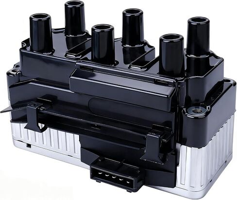 DRIVESTAR 021905106 Ignition Coil Pack 1993-2000 for Volkswagen Corrado, 1997-2000 Eurovan, 1994-1999 Passat, 1995-1998 Golf GTI Vr6 2.8L V6 UF163 in Saudi Arabia