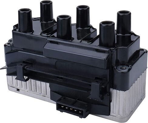DRIVESTAR 021905106 Ignition Coil Pack 1993-2000 for Volkswagen Corrado, 1997-2000 Eurovan, 1994-1999 Passat, 1995-1998 Golf GTI Vr6 2.8L V6 UF163 in Saudi Arabia