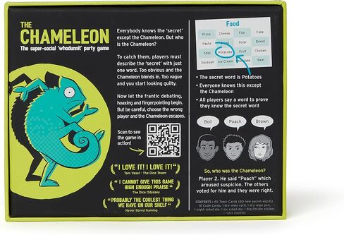 The Chameleon Board Game Expansion Pack in Kuwait