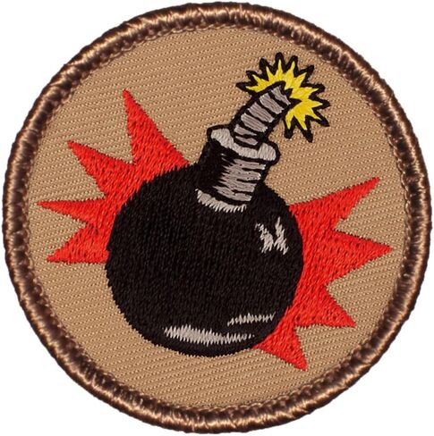 رقعة Bomb Patrol - رقعة مطرزة دائرية بقطر 2 بوصة (خياطة) in Saudi Arabia