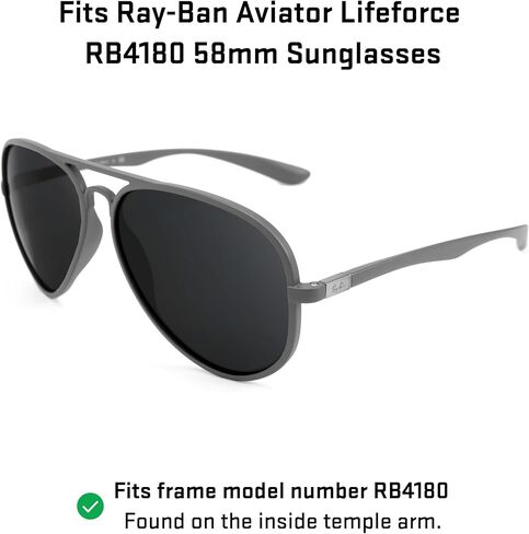 Revant Replacement Lenses for Ray-Ban Aviator Liteforce RB4180 58mm in Saudi Arabia