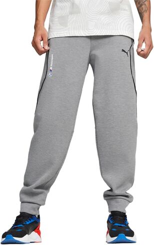 PUMA Mens BMW MMS Sweat Pants, RegCc Casual - Grey - Size L in Saudi Arabia