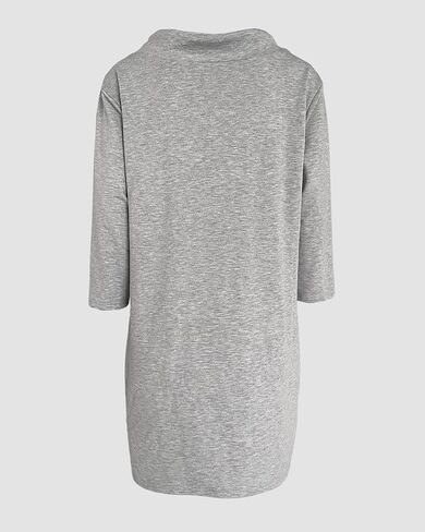 CHICME Women's Sweatshirt Dress 2025 Casual 3/4 Sleeve Mini Dress Stand Collar Drawstring Pullover Tunic Top with Pockets in Saudi Arabia