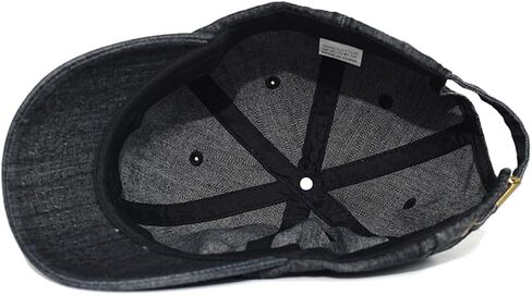 Short Brim Denim Baseball Cap Men Women Dad Hat Casual Adjustable Trucker Style Hat in Saudi Arabia