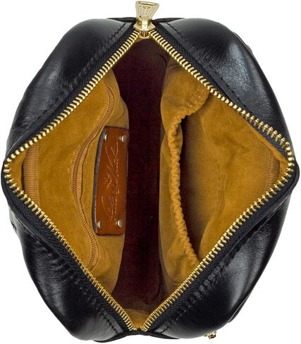 Patricia Nash Andros Leather Sling Bag, 8.6 inch Height, Multiple Colors, Goldtone Hardware in Saudi Arabia