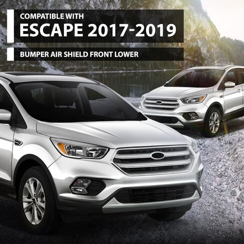 درع هواء ممتص للصدمات للمحرك السفلي الأمامي G-PLUS، متوافق مع Ford Escape 2017-2019، درع سبلاش المحرك، FO1228143، GJ5Z8310AA in Saudi Arabia