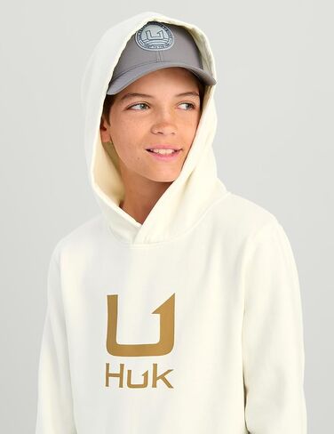 سويت شيرت بغطاء للرأس من القطن والصوف من HUK، ناعم ودافئ ومريح للأطفال in Saudi Arabia