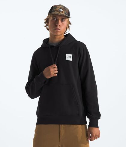 THE NORTH FACE Men's Brand Proud Hoodie, TNF Black/Optic Violet, Large in Saudi Arabia