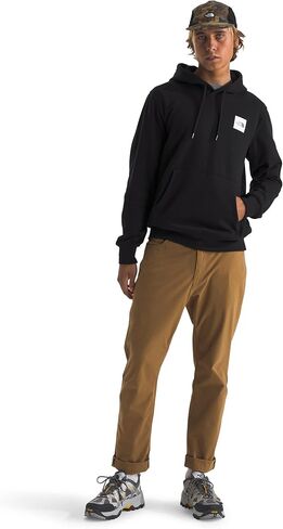 THE NORTH FACE Men's Brand Proud Hoodie, TNF Black/Optic Violet, Large in Saudi Arabia