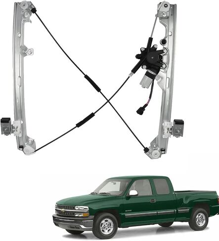 741-645 Front Passenger Side Power Window Regulator & Motor Assembly Compatible with Cadillac Escalade 2002-2006, for Chevrolet Silverado/Tahoe GMC Sierra 1500 2500 Yukon XL Replace# 15077854 in Saudi Arabia