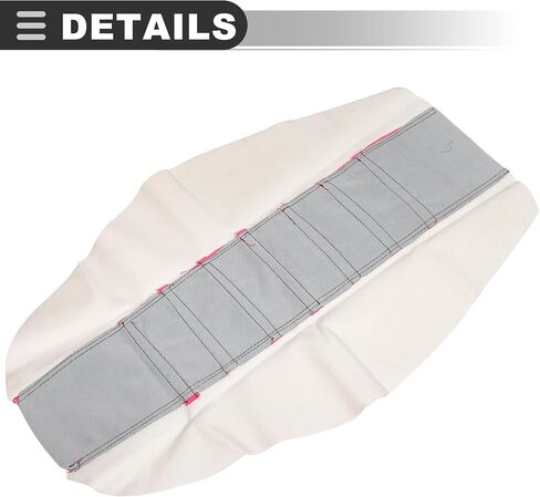 Motoforti Universal Motorcycle Seat Cover, Faux Leather, Pink, 1 Pc in Saudi Arabia