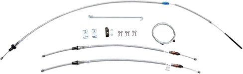 (B-5-4) Inline Tube Brake Cables Compatible with 1967 Pontiac Firebird and Chevrolet Camaro in Saudi Arabia