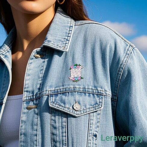 Enamel Pin,YOU ARE SAFE YOU ARE LOVED "IT WILL" BE OKAY Lapel Pin,Flower Bouquet Badge,Gift For Teens Adults Friends Family DIY Decor Canvas Bag Backpack Collar Denim Jacket Shirt Accessory in Saudi Arabia