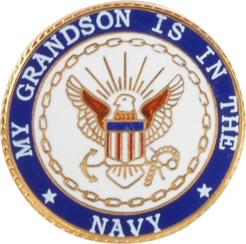 حفيدي في دبوس طية صدر السترة مقاس 7/8 بوصة من Navy Insignia in Saudi Arabia