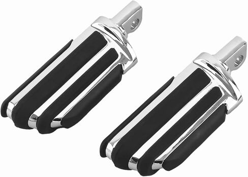 Motorcycle Highway Pegs Passenger Footpegs Male Mount Foot Rest Pedal Fit Harley Touring Street Glide Road King Road Electra Glide Sportster Dyna Softail in Saudi Arabia
