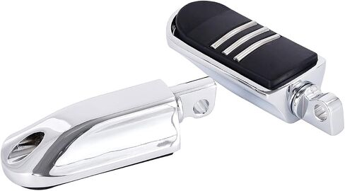 Motorcycle Highway Pegs Passenger Footpegs Male Mount Foot Rest Pedal Fit Harley Touring Street Glide Road King Road Electra Glide Sportster Dyna Softail in Saudi Arabia