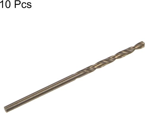 uxcell 10pcs 3.9mm Drilling Dia High-Speed Steel Cobalt Metric Spiral Twist Drill Bit in Saudi Arabia