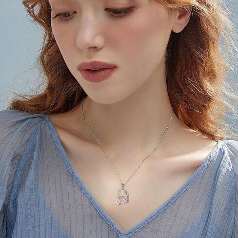 Book Necklace Sterling Silver Reading Book Pendant Necklace Jewelry for Book Lover Librarian in Kuwait