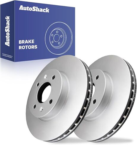 AutoShack Front Brake Rotors | Replacement For 2006 BMW 325i 325xi 2006-2007 323i 2007 328i 328xi 2008-2013 128i 2.5L 3.0L AWD RWD | 2-PC Set in Saudi Arabia