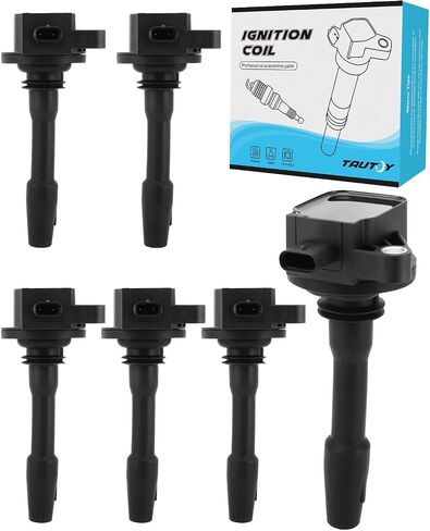 Set Of 6 UF825 Ignition Coil Pack (3.3L 3.5L) 2018-2021 For Ford Explorer F150 Police Transit 150 250 350, Replace # JL3Z12029A DG564 in Saudi Arabia