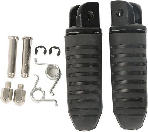 TCT-MOTORPARTS Front Foot Pegs Footrest Fits for Suzuki Hayabusa GSX1300R GSX650F V-Strom 650 in Saudi Arabia