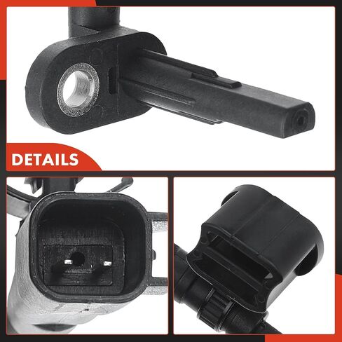 A-Premium ABS Wheel Speed Sensor Compatible with Buick & Chevrolet Models - Encore 2013-2016, Trax 2015-2016 1.8L, L4 1.4L, Sport Utility - Rear Right Passenger Side, Replace# 42450319, 95371617 in Saudi Arabia