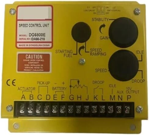 DG6800E لوحة تحكم السرعة الرقمية لمولد الطاقة الديزل وحدة تحكم السرعة الإلكترونية SG6800E سرعة المراقب المالي in Saudi Arabia