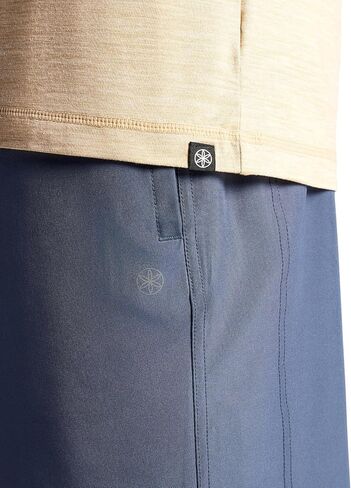 Gaiam Mens Everyday Basic V-Neck Top, Standard Fit, Stretch Midweight Material in Saudi Arabia