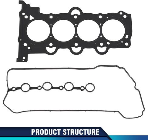 مجموعة حشية رأس المحرك الأمامي PIT66 متوافقة مع Hyundai، Kia/Accent، Veloster، Rio، Soul 2012-2016 1.6L L4 DOHC 12v مستنشق بشكل طبيعي in Saudi Arabia
