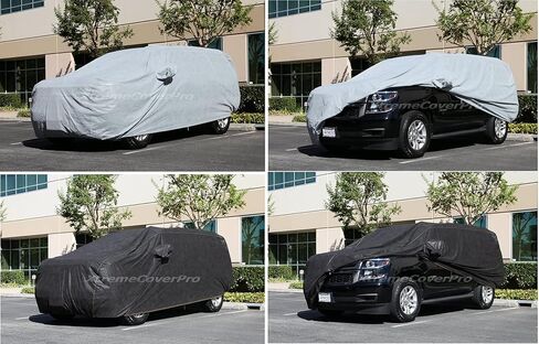 Car Cover fits 2009 2010 2011 2012 2013 2014 2015 2016 2017 Cadillac Escalade SWB XTREMECOVERPRO Diamond Series Black in Saudi Arabia
