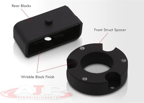 AJP Distributors 3" Front 2" Rear Suspension Leveling Lift Kit Spacers Black Compatible/Replacement For Toyota Tacoma 1995 1996 1997 1998 1999 2000 2001 2002 2003 2004 95 96 97 98 99 00 01 02 03 04 in Saudi Arabia