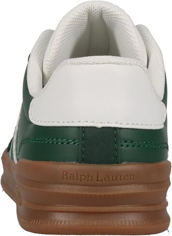 حذاء رياضي POLO RALPH LAUREN Heritage Court III T-Toe Junior DK أخضر/أبيض M040، مقاس 4 أمريكي للأطفال الكبار in Saudi Arabia