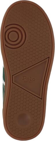 حذاء رياضي POLO RALPH LAUREN Heritage Court III T-Toe Junior DK أخضر/أبيض M040، مقاس 4 أمريكي للأطفال الكبار in Saudi Arabia