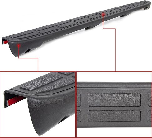 Tailgate Spoiler Cap Molding Top Protector Fit for Silverado Sierra 99-07 in Saudi Arabia