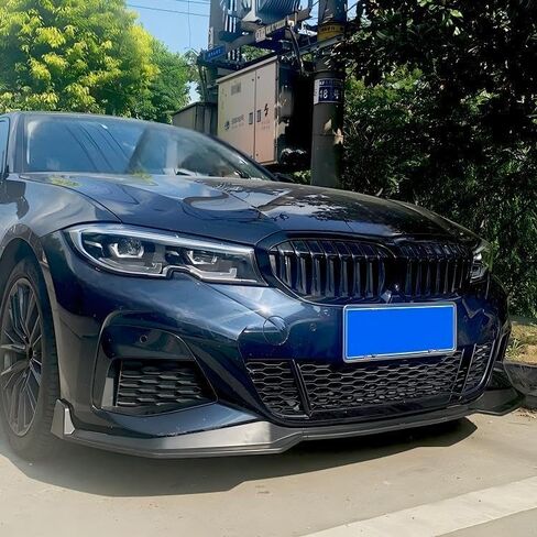 Glossy Black 4PS Front Lip Compatible with 2014-2020 BMW F80 M3/F82 M4 MP Style Front Bumper Lower Lip Splitter Spoiler in Saudi Arabia