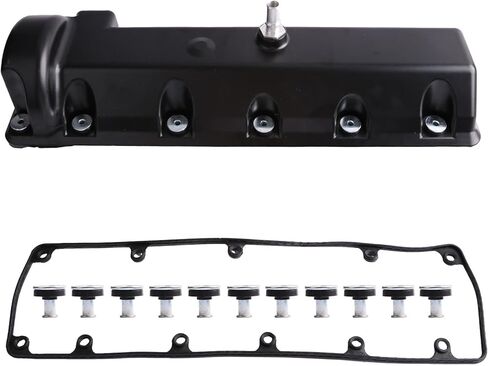 MITZONE Left Side Aluminum Valve Cover Kit Compatible with Ford F-150 E-150 E-250 Crown Victoria for Lincoln Town Car for Mercury Grand Marquis 4.6L V8 2006-2014 in Saudi Arabia