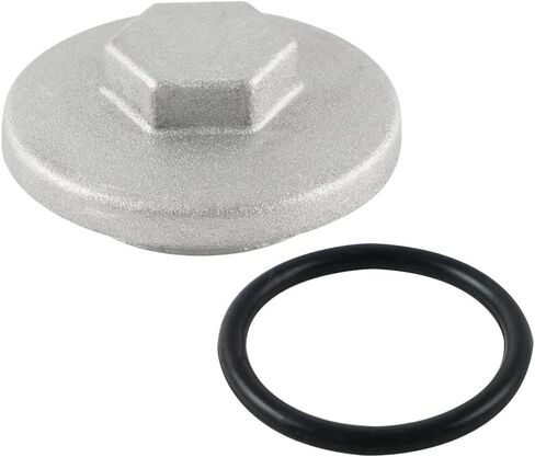 NICECNC Engine Valve Tappet Adjustment Cover Cap, Valve Cover,Adjuster Cap Lid O-Ring 17mm Compatible with Honda 12361-300-000 (1PCS) in Saudi Arabia