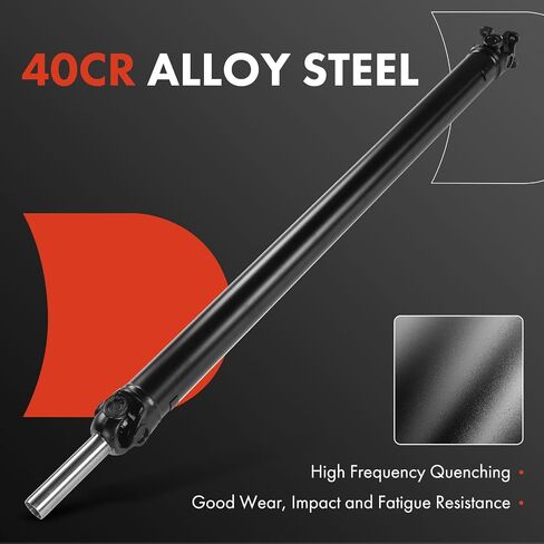 A-Premium Rear Drive Shaft Prop Shaft Driveshaft Assembly Compatible with Dodge Dakota 2000-2003 3.9L 4.7L 111.9" WB, Dakota 2004 112.1" WB, [RWD Manual Trans 78" bed Standard Cab Pickup], #52105602AB in Saudi Arabia