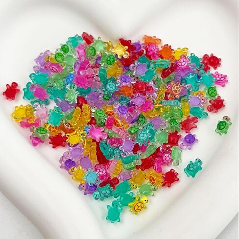 200 Pcs Mini Turtle Figurines, Mini Resin Turtles Glow in The Dark, Fairy Garden Micro Landscaping Home Decor Crafts in Saudi Arabia