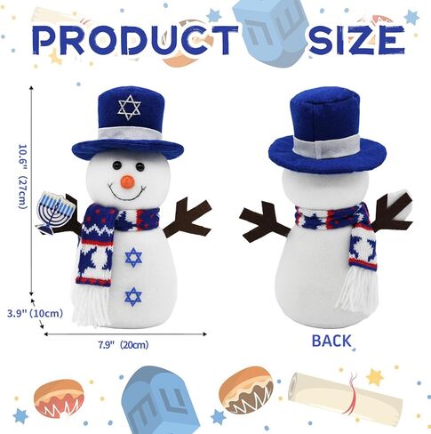 Pink Christmas Snowman Decor Indoor, 2Pcs Pastel Snowman Plush Room Decor, Winter Christmas Ideas Winter Table Centerpiece Shelf Tiered Tray Mantel Display in Kuwait