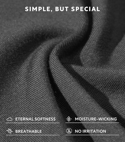 DAVID ARCHY Men's Underwear Boxer Briefs, Soft Breathable Cool Underwear with Comfortable Covered Elastic Waistband for Men in Saudi Arabia