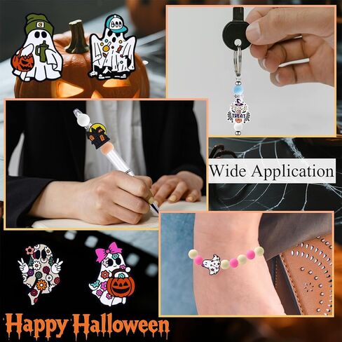 20pcs Nurse Focal Beads for Pens, Silicone Bead Nurse Pen Accessories Hospital Theme Focal Beads for Keychain Jewelry Making Bracelet Necklace Handmade Crafts in Kuwait