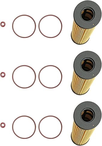 3 Pieces Engine Oil Filter WL10050 for Ford Bronco 2021-2024 Fusion 2017-2019 F-150 2015-2024 Explorer 2020-2024 for Lincoln Aviator 2020-2024 Nautilus 2019-2023 Mkz 2017-2020 FL2062 CH11955 in Saudi Arabia