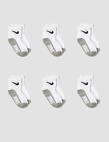 6 أزواج من جوارب الكاحل خفيفة الوزن لحديثي الولادة من Nike مقاس 6-12 شهرًا in Saudi Arabia