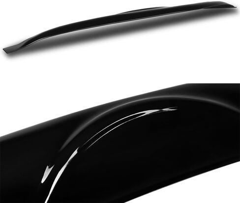 W-POWER, Rear Window Roof Spoiler Compatible with 2001-2005 Honda Civic 4DR/Sedan, ABS Rear Window Roof Visor Spoiler Wing, Lightweight Window Duck Lid, Black, 2002 2003 2004 in Saudi Arabia