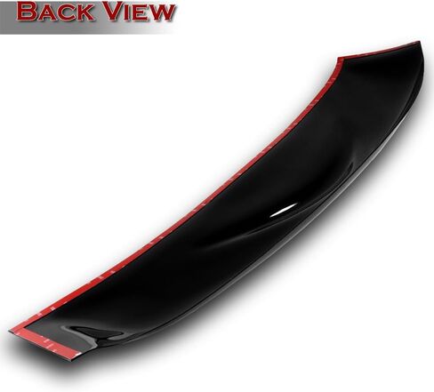 W-POWER, Rear Window Roof Spoiler Compatible with 2001-2005 Honda Civic 4DR/Sedan, ABS Rear Window Roof Visor Spoiler Wing, Lightweight Window Duck Lid, Black, 2002 2003 2004 in Saudi Arabia