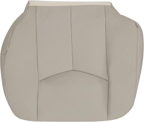Driver and Passenger Side Bottom Replacement Leather Seat Covers Tan #152 Compatible with Cadillac Escalade 2003 2004 2005 2006 in Saudi Arabia